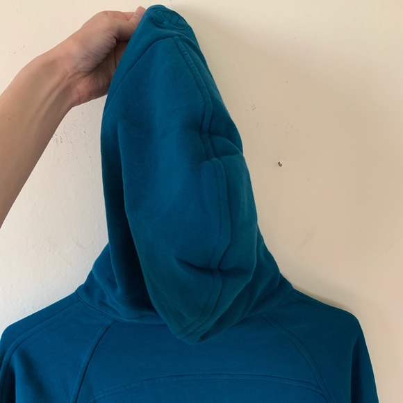 lululemon Scuba Oversized Half-Zip Hoodie in Capri Teal Blue Size XS/S New NWT - Picture 9 of 16